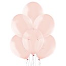 100 Luftballons Rot-Hellrot Kristall ø23cm