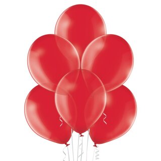 Belbal Premium Luftballon Königsrot ø23cm Kristall-100St