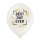 6 Luftballons Best Day Ever Metallic ø30cm