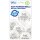 Belbal Premium Luftballon Just Married Glocken ø30cm Metallic-6St