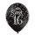 6 Luftballons -Zahl 16- Sweet Mix ø30cm