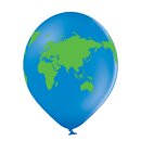Belbal Premium Luftballon Weltkugel  ø30cm-6St