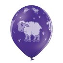 Luftballon Bauernhoftiere Latex-Rund ø30cm-6St Belbal