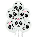 Belbal Premium Luftballon Pandakopf  ø30cm-6St