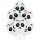 Belbal Premium Luftballon Pandakopf  ø30cm-6St