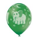 6 Luftballons Zoo Tiere ø30cm