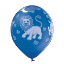 Belbal Premium Luftballon Dschungel Tiere Bunt  ø30cm-6St