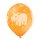 Belbal Premium Luftballon Dschungel Tiere Bunt  ø30cm-6St
