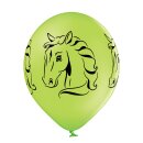 Belbal Premium Luftballon Pferdekopf  ø30cm-6St