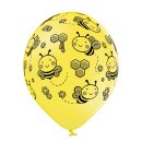 6 Luftballons Bienen &oslash;30cm