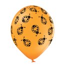 6 Luftballons Marienk&auml;fer &oslash;30cm