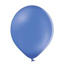 100 Luftballons Blau-Kornblumenblau Pastel &oslash;12,5cm