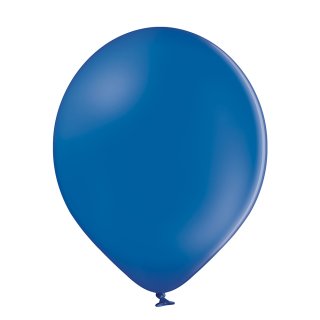 100 Luftballons Blau-Königsblau Pastel ø12,5cm