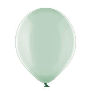 100 Luftballons Grün-Hellgrün soap Kristall ø12,5cm