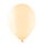 Belbal Premium Luftballon Hellorange ø12,5cm soap Kristall-100St