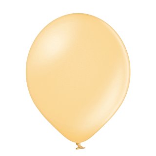 100 Luftballons Orange-Pfirsich Metallic ø12,5cm