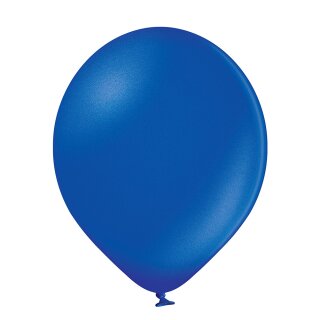 Belbal Premium Luftballon Königsblau Metallic ø12,5cm-100St