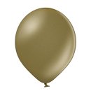 100 Luftballons Braun-Hellbraun Metallic &oslash;12,5cm