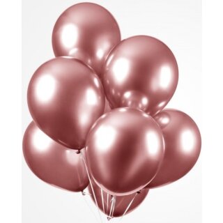 Globos Luftballon Rosegold ø30cm Glossy-10St
