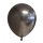 10 Luftballons Grau-Weltraum Grau  Spiegeleffekt ø30cm