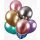 Globos Luftballon Mix ø30cm Glossy-10St