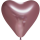 Globos Herzballon Rosegold ø33cm Glossy-1St