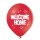 Belbal Premium Luftballon Welcome Home  ø27cm-6St