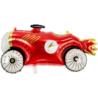 Partydeco Folienballon Retro Auto 93cm-1St