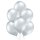 Belbal Premium Luftballon Silber ø30cm Glossy-50St