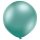 2 Riesenballons Grün Spiegeleffekt kugelrund ø60cm