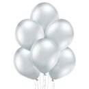 Belbal Premium Luftballon Silber ø30cm Glossy-8St