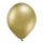 25 Luftballons Gold Spiegeleffekt ø12,5cm