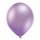 25 Luftballons Violett Spiegeleffekt ø12,5cm