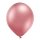 25 Luftballons Rosa Spiegeleffekt ø12,5cm