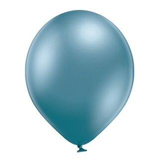 Belbal Premium Luftballon Blau ø12,5cm Glossy-25St