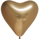 Herzballon Gold Glossy ø30cm