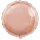 Globos Folienballon Rosegold ø45cm unverpackt-1St