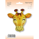 Flexmetal Folienballon Giraffenkopf 80cm-1St