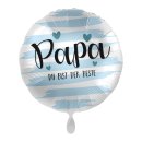 Luftballon Papa du bist der beste Folie &oslash;43cm