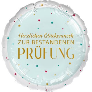 Premioloon Folienballon zur bestandenen Prüfung  ø43cm-1St