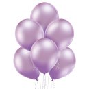8 Luftballons Violett Spiegeleffekt &oslash;30cm