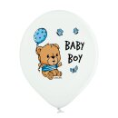 Belbal Premium Luftballon Baby Boy Bärchen  ø30cm-6St