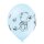 Belbal Premium Luftballon Baby Boy Bärchen  ø30cm-6St