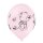 Belbal Premium Luftballon Baby Girl Bärchen  ø30cm-6St