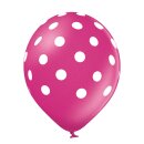 Belbal Premium Luftballon Konfetti Rosa  ø30cm-6St