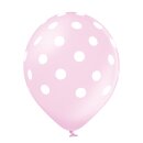 Belbal Premium Luftballon Konfetti Rosa  ø30cm-6St