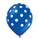 Belbal Premium Luftballon Konfetti Blau  ø30cm-6St