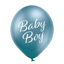 Belbal Premium Luftballon Baby Boy Glossy  ø30cm-6St