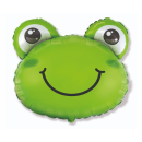 Flexmetal Folienballon Froschkopf 70cm-1St