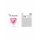 Partydeco Folienballon Herz Rosa Jumbo  ø61cm-1St